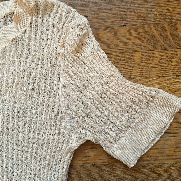 Pink knit Zara top - never worn - Picture 5 of 6